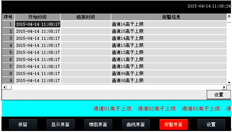 溫升試驗裝置參數(shù)設置